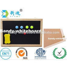 Doble cara escribiendo tablero negro sandywhiteboard